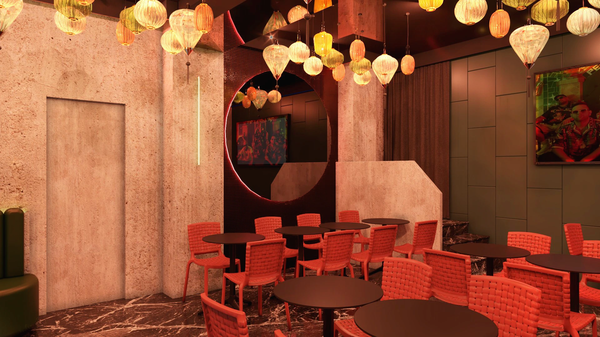 Rendering Bar Milano