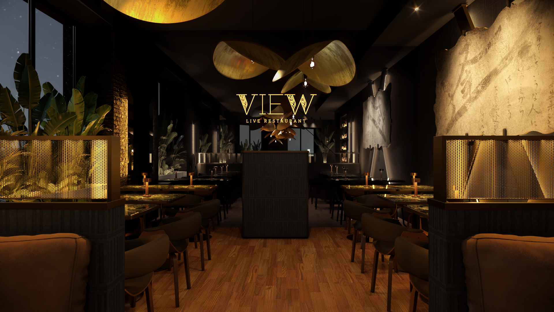 Rendering ristornate VIEW Milano